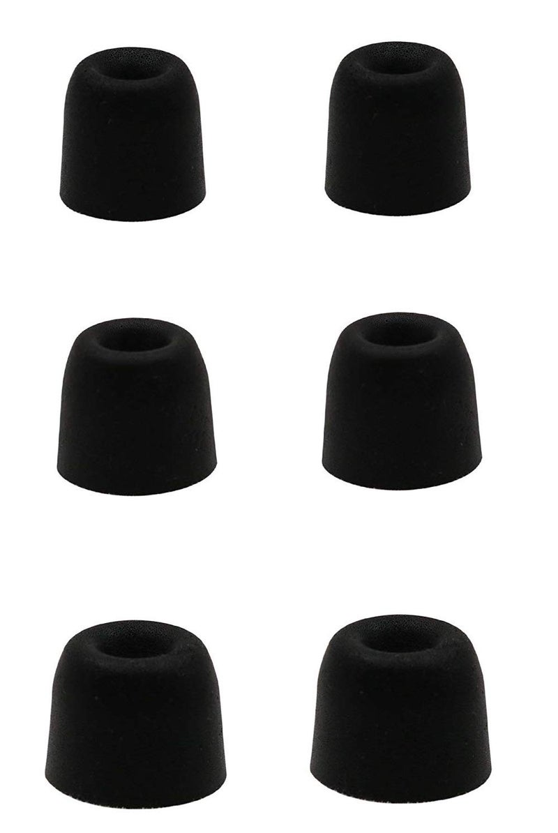 BLLQ Replacement Memory Foam Tips Foam Sleeves Earbuds for Shure SE215, SE112, SE315, SE425, SE530, SE535 & Klipsch Westone Earphones, [Noise Cancelling] 6PCS 3Pairs S/M/L - Image 1